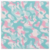 Frühlings-Girly Tarnungs-Muster Stoff (Nahaufnahme)