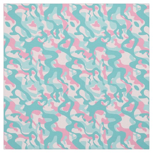 Frühlings-Girly Tarnungs-Muster Stoff (Muster)