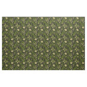Frühlings Grün-Gold-Muster Stoff (Fat Quarter (45,7 x 55,9 cm))
