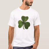 Frühlings-grünes Kleeblatt T-Shirt (Vorderseite)