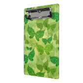 Frühlings-grünes Muster Mini Klemmbrett (Gewinkelt2)
