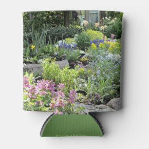 Frühlings-Hütten-Felsen-Garten Dosenkühler