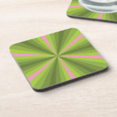Frühlings-Illusions-Platz-Coaster Getränkeuntersetzer (Linke Seite)