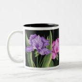 Frühlings-Iris Zweifarbige Tasse (Links)