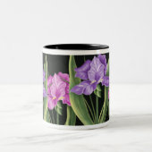 Frühlings-Iris Zweifarbige Tasse (Mittel)