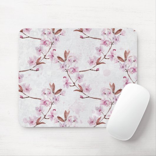 Frühlings-Kirsche-Blossom-Zweige Mousepad (Mit Mouse)