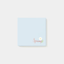 Frühlings-klebrige Anmerkungen