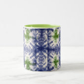 Frühlings-Krawatten-Tasse 11 Unze Zweifarbige Tasse (Mittel)