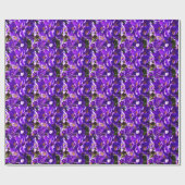 FRÜHLINGS-KROKUS GESCHENKPAPIER (Flach)