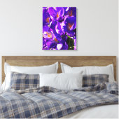 FRÜHLINGS-KROKUS LEINWANDDRUCK (Insitu (Schlafzimmer))