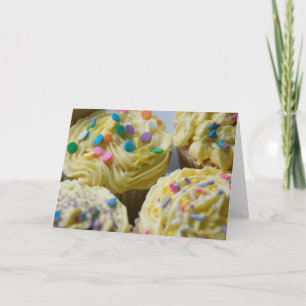 Frühlings-Kuchen-Karte Karte
