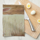 Frühlings-Lamm Geschirrtuch (Viertel Falte)