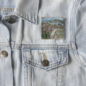 Frühlings-Landschaft Button (Beispiel)