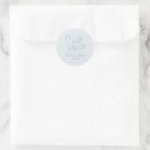 Frühlings-Launen-Aufkleber Runder Aufkleber (Tasche)