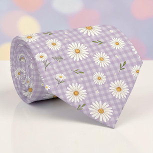 Frühlings-Lavendel-Blumen-Schlips Krawatte