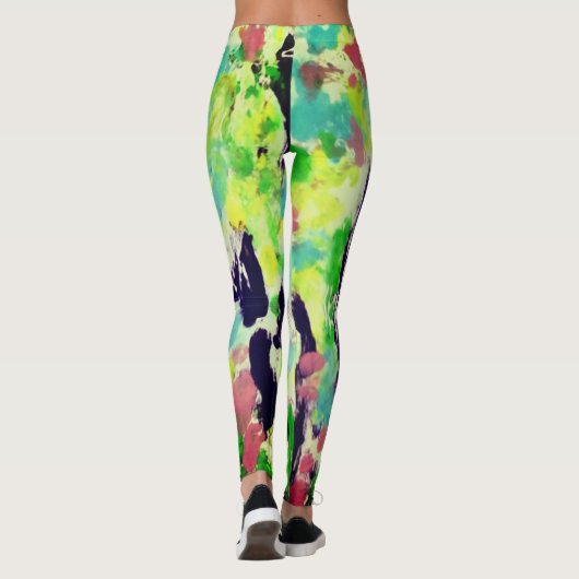 Frühlings-Leggings Leggings (Rückseite)