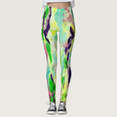 Frühlings-Leggings Leggings (Vorderseite)