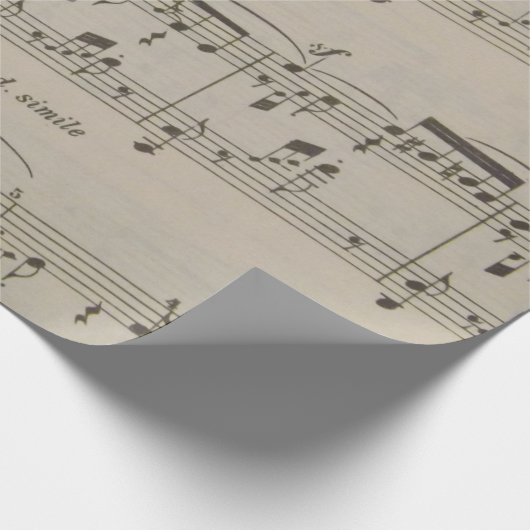 Frühlings-Lied Geschenkpapier (Ecke)