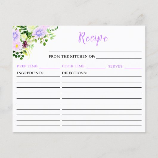 Frühlings-Lila Blumenzitze (Vorderseite)