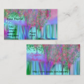 Frühlings-Malerei Visitenkarte (Vorne/Hinten)