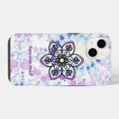 Frühlings-Mandala-iPhone/iPad-Hülle iPhone Hülle (Rückseite (Horizontal))