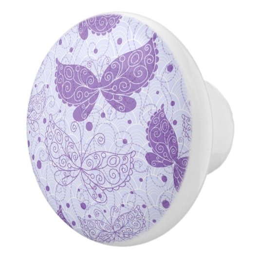 Frühlings-Muster Keramikknauf (Rechts)