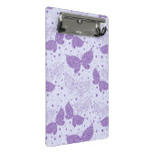 Frühlings-Muster Mini Klemmbrett (Schrägansicht)