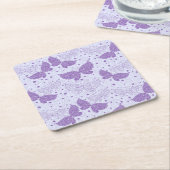 Frühlings-Muster Rechteckiger Pappuntersetzer (angewinkelt)