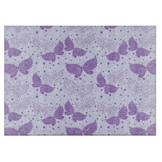 Frühlings-Muster Schneidebrett (Vorderseite)