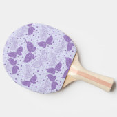 Frühlings-Muster Tischtennis Schläger (Seitenansicht)