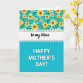 Frühlings-Muttertags-Karte Karte (Gelbe Blume)