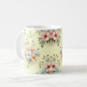 Frühlings-Osterblumen Kaffeetasse (Vorderseite Links)