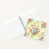 Frühlings-Osterblumen Notizblock (Innenseite)