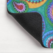 Frühlings-Paisley-Mausunterlage Mousepad (Ecke)