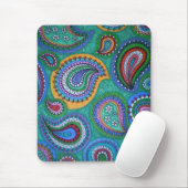Frühlings-Paisley-Mausunterlage Mousepad (Mit Mouse)