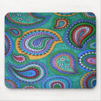 Frühlings-Paisley-Mausunterlage Mousepad