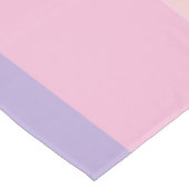 Frühlings-Pastell-Farbschema Tischdecke (Schrägansicht)