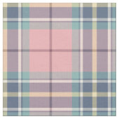 Frühlings-Pastell-Rosa, Blau, Aqua kariert Stoff (Nahaufnahme)