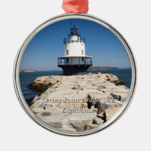 Frühlings-Punkt-Leisten-Leuchtturm