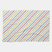 Frühlings-Regenbogen-Streifen-Muster-Tuch Handtuch (Horizontal)