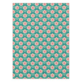 Frühlings-Retro-Blume Tischdecke (Vorderseite)