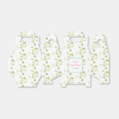 Frühlings-Rosa-Blumenreath-Brautparty Geschenkschachtel (Ungefaltet)