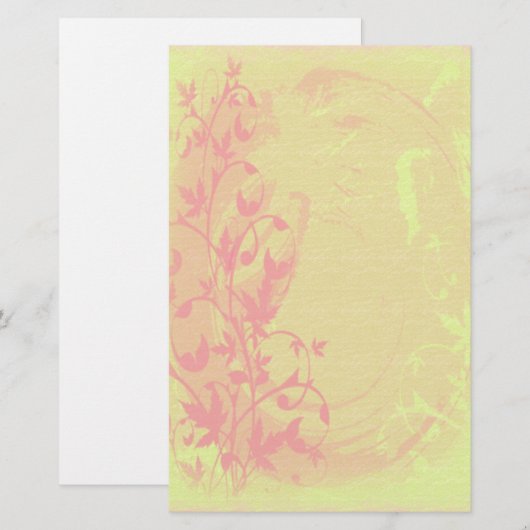 Frühlings-Sache-Briefpapier Briefpapier (Vorne/Hinten)