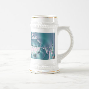 Frühlings Schmetterling Bierglas
