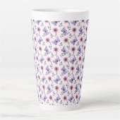 Frühlings-Schmetterling Blumen-Geschenk   Milchtasse (Vorderseite)