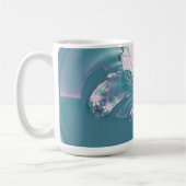 Frühlings Schmetterling Kaffeetasse (Links)