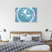 Frühlings Schmetterling Leinwanddruck (Insitu (Schlafzimmer))