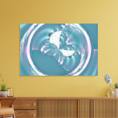 Frühlings Schmetterling Leinwanddruck (Insitu (Wohnzimmer))