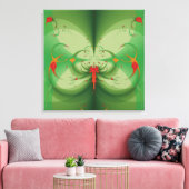 Frühlings Schmetterling Leinwanddruck (Insitu (Wohnzimmer))