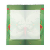 Frühlings Schmetterling Notizblock (Vorderseite)